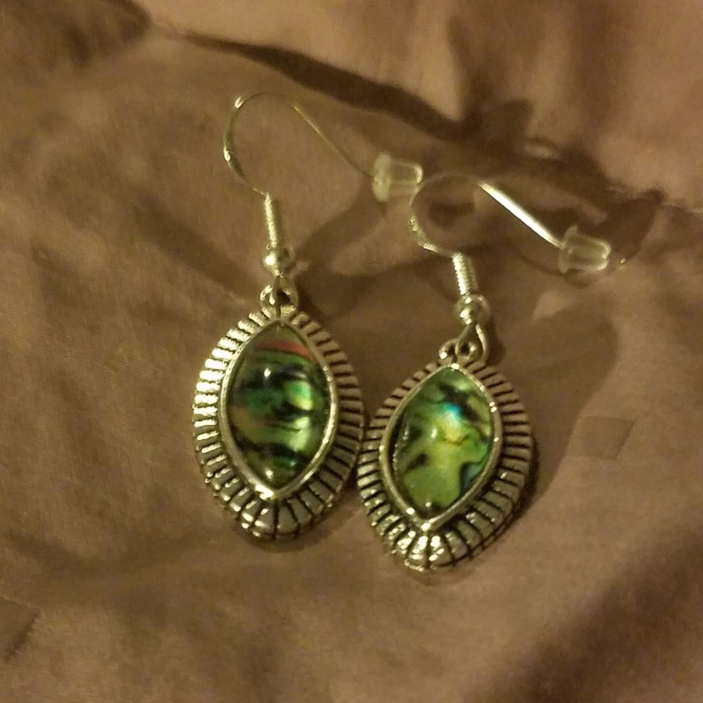 Abalone earrings